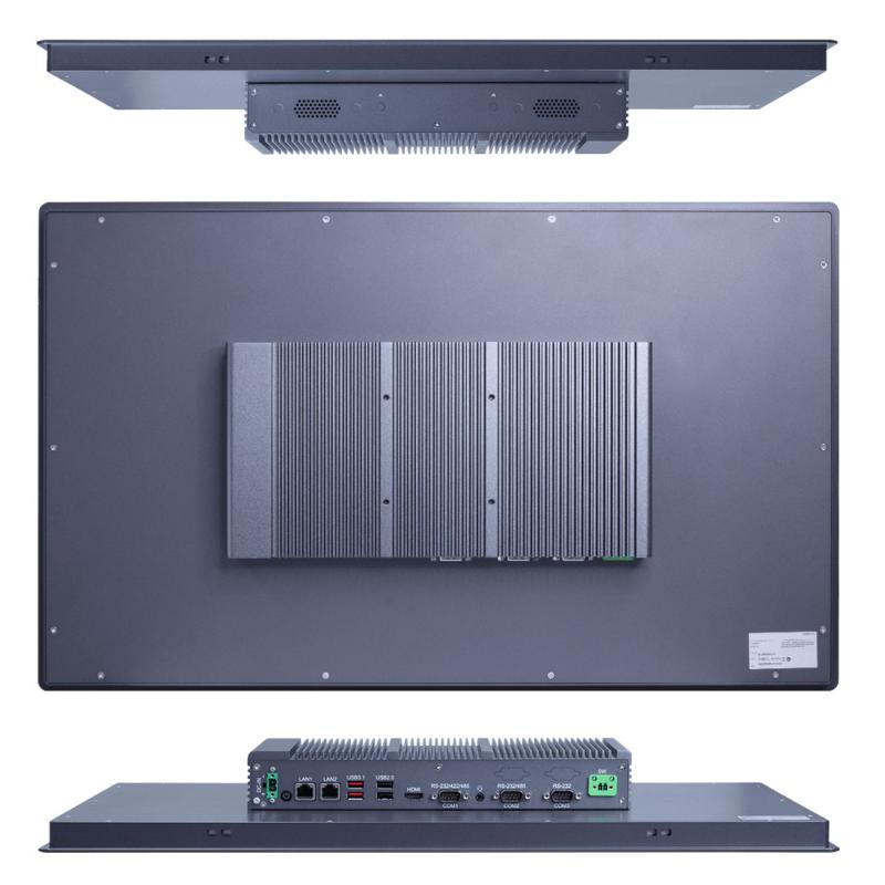 Panelmaster 2401, 23,8" Panel PC, kapazitiver Touch, Core i3-N305, 16GB RAM, 256GB SSD