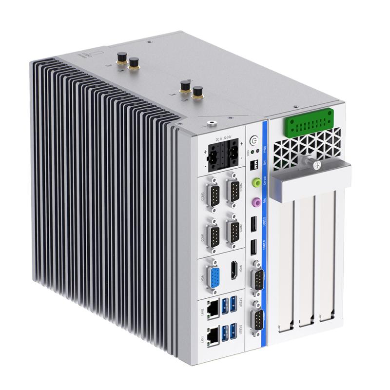 PicoSYS 3656E, Intel Core i5-11500T CPU, 16GB RAM, 256GB 2.5'' SSD, 6x RS232, 1xPCIe x16, 2x PCIe x1