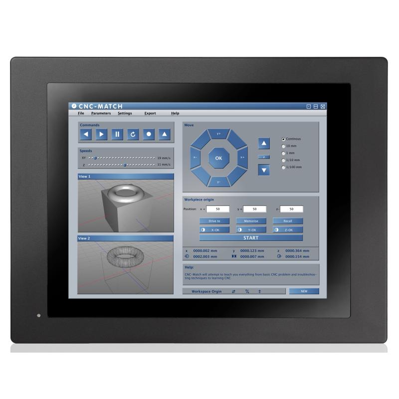 Panelmaster 156 15'' Industrial Panel PC, Celeron x6413E CPU, 8GB, 128GB SSD, L&uuml;fterlos