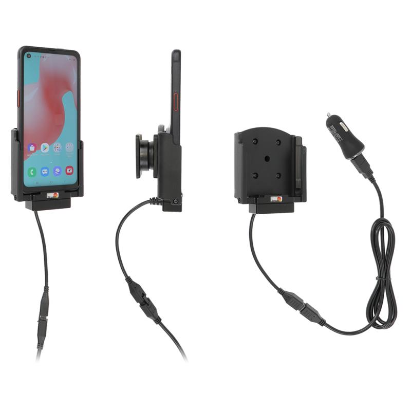KFZ-Ladestation, Kugelgelenk (Tilt Swivel), inkl.: KFZ-Netzteil (12/24 V), passend f&uuml;r: Galaxy Xcove