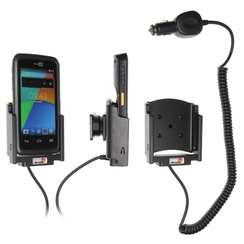 Brodit Aktiv Halterung mit Zigarettenanz&uuml;nder-Stecker - CipherLab RS30/RS31 Series