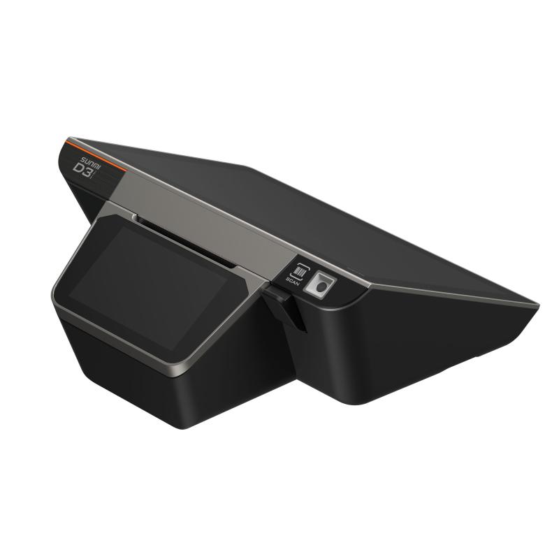 Sunmi D3 Mini, (10,1'') HD, 2D Scanner + 80mm Bondrucker, (A13)
