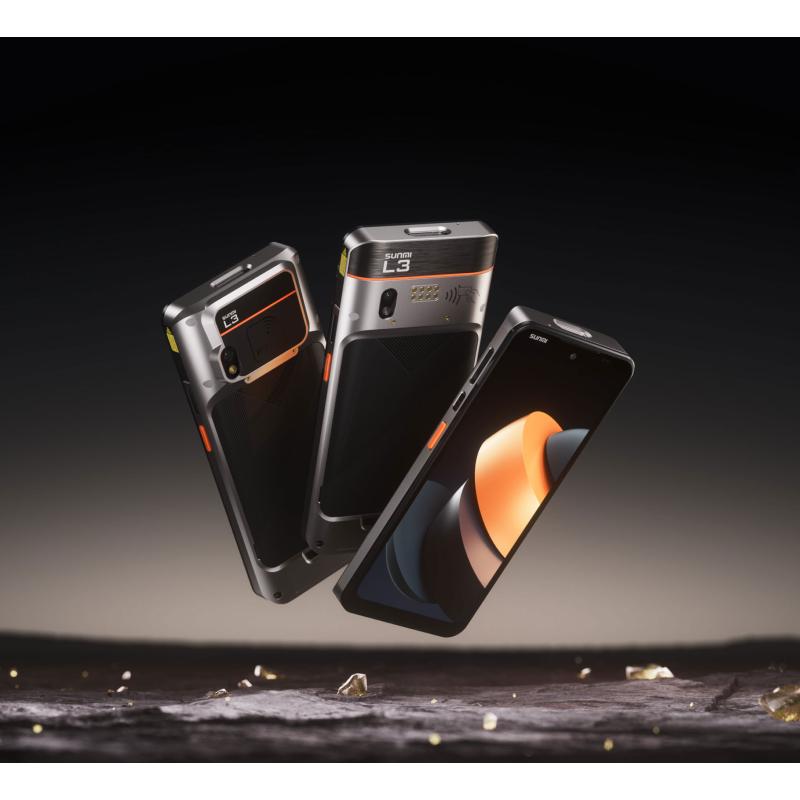 Sunmi L3 - 6,8'', Android 14, 6/128, 2D SE4710, RFID UHF (Kit)
