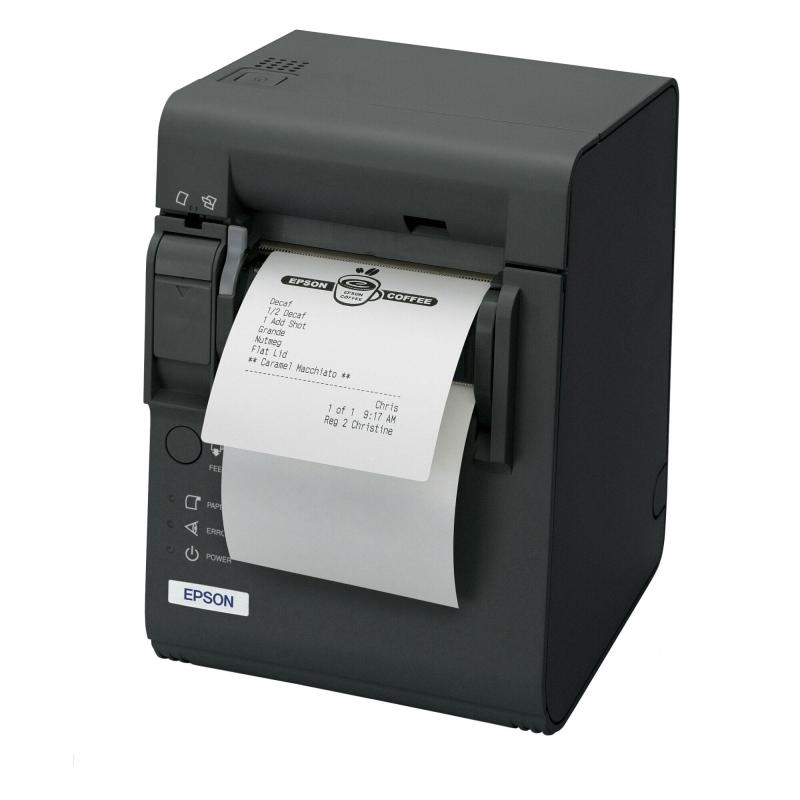 Epson TM-L90/TM-L90LF, 8 Punkte/mm (203dpi), USB, Ethernet, schwarz, UK-Version