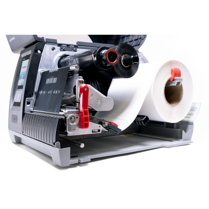 Honeywell PM65 Etikettendrucker, Thermotransfer, 300 dpi, USB, LAN, RS232, Paral., Touch, Rewinder