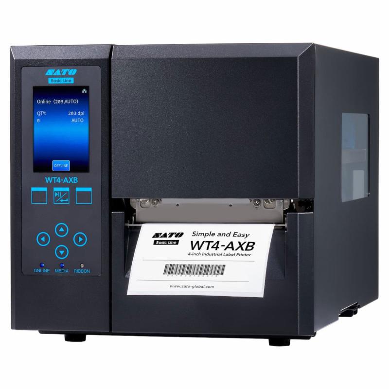 Sato WT4AXB 300 dpi mit Dispenser