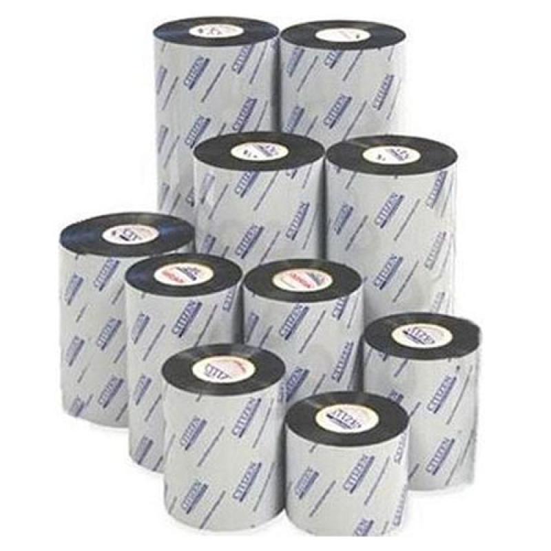 Citizen, Thermotransferband, Harz, Rollenbreite: 80mm, Kern: 25,4mm, L&auml;nge: 300m, 8 Rollen/Box