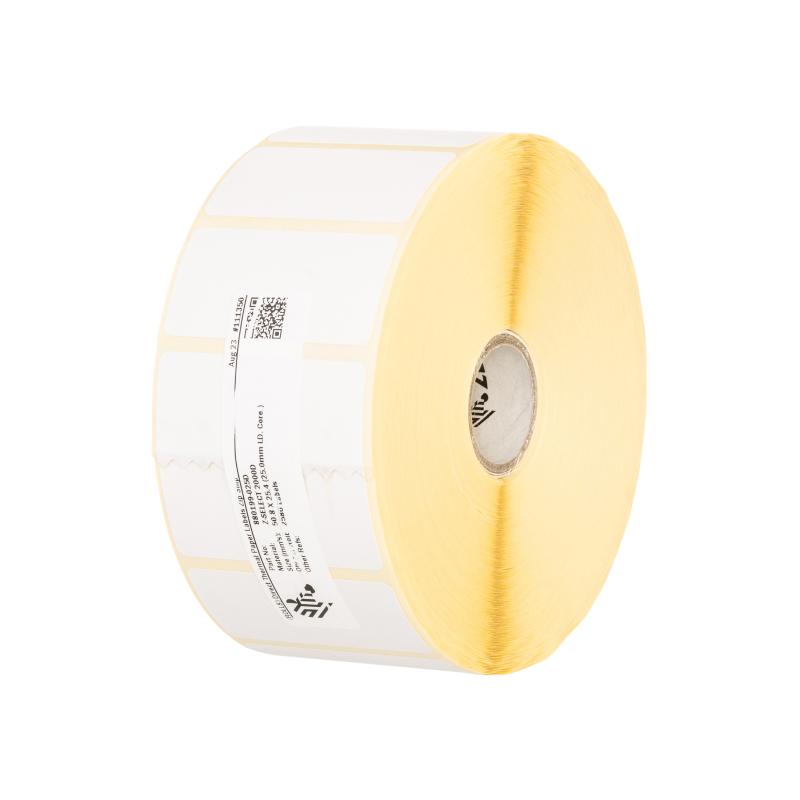 Zebra Z-Select 2000D, Etikettenrolle, Thermopapier, Premium beschichtet, Midrange/High End, 38x25mm