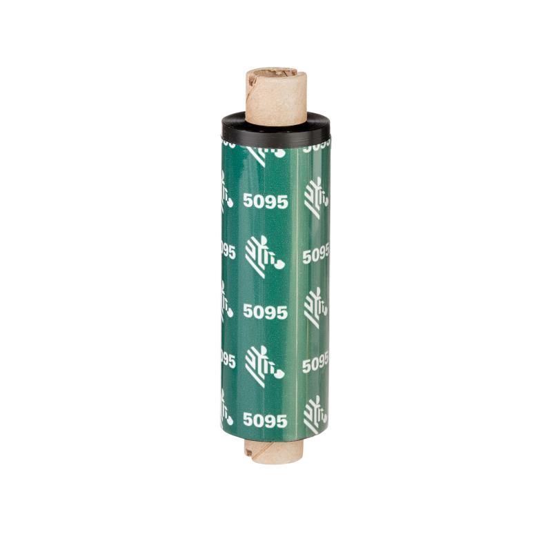 Thermotransferband, Zebra, 5095, Harz, passt f&uuml;r: (R)P4T, Rollenbreite: 110mm, Kernbreite: 110mm, Ke