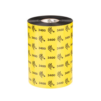 Thermotransferband, Zebra, 3400, Wachs/Harz, Rollenbreite: 174 mm, Kernbreite: 174mm, Kern: 25,4mm,