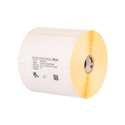 24x Zebra Z-PERFORM 1000T REMOVABLE 89x140mm AD(200) Kern(76,2) 1040 Etiketten/Rolle