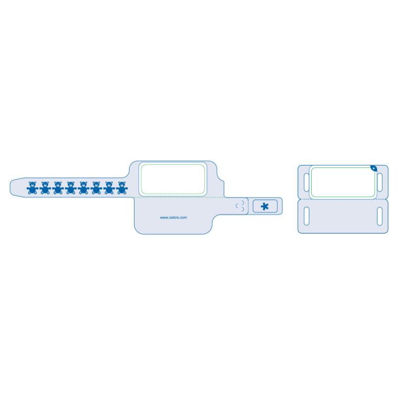 Zebra Laserband2 LB2-BABY-L3E-RED