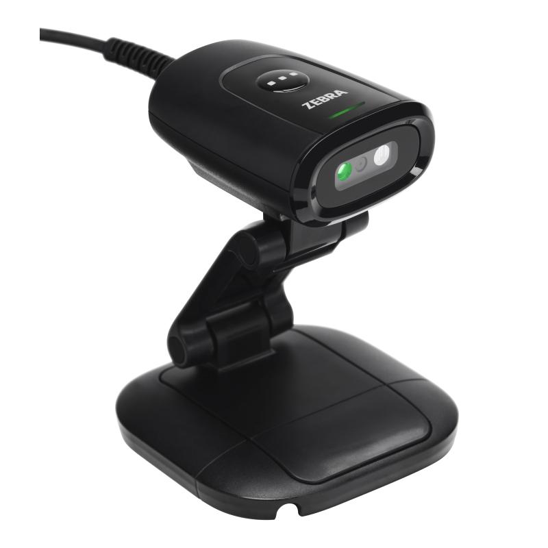 Zebra DS55, 2D, SR, Area Imager, Dual-IF, Kit (USB), schwarz, inkl. Standfu&szlig;