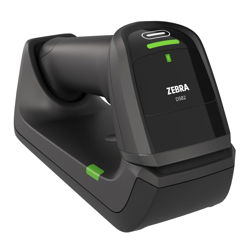 Zebra DS8288, PowerCap, BT, 2D, FIPS, USB-Kit, Qi, schwarz