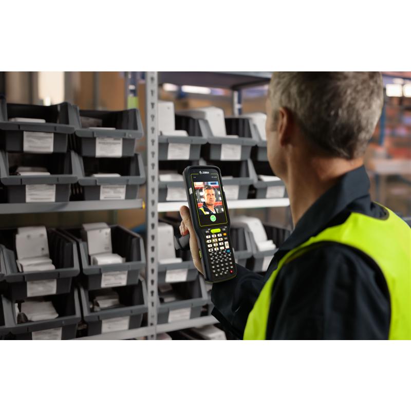 Zebra MC3450, SE4770, Gun, 47 Tasten, 6GB RAM, 128GB, WAN, 5G/LTE, GPS, LAN, WIFI 6E, ONE SIM + eSIM