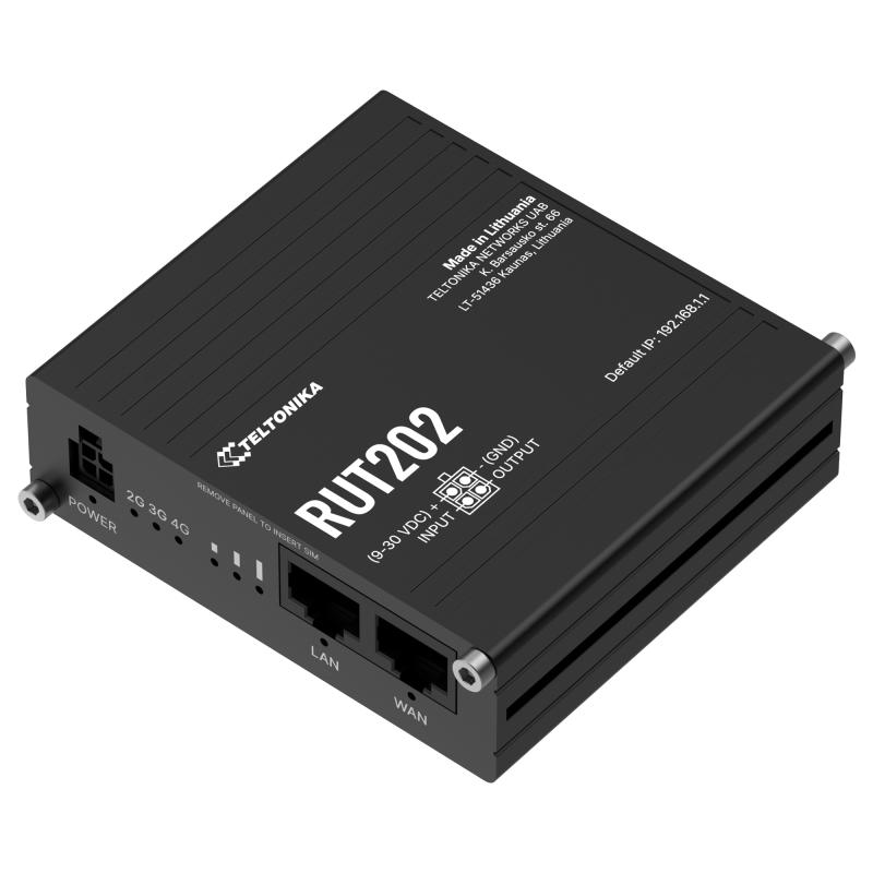Teltonika RUT202 kompakter industrieller Dual-SIM-Router