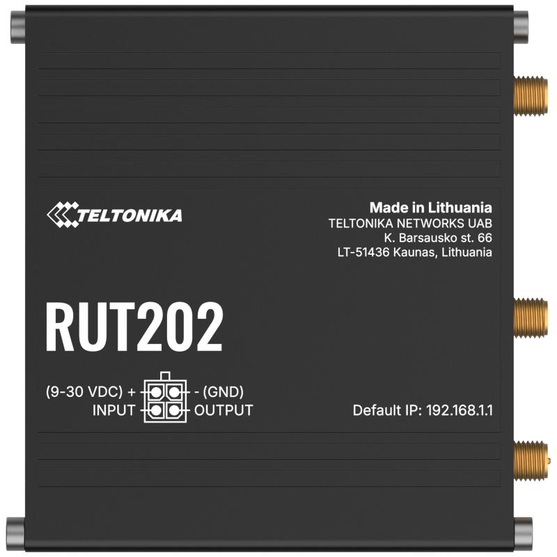 Teltonika RUT202 kompakter industrieller Dual-SIM-Router