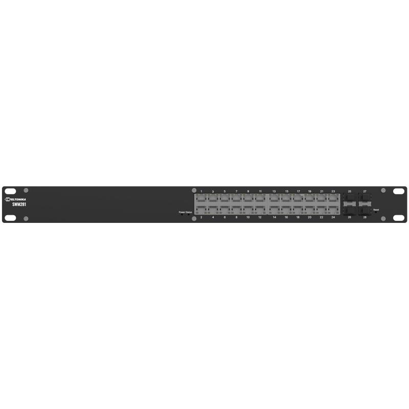 Teltonika SWM281 Gigabit Ethernet Managed Switch (Profinet Klasse B-Konformit&auml;t)